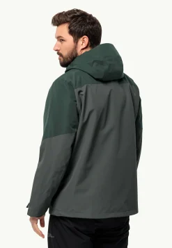 Jack Wolfskin Vestes Intermédiaires|Vestes De Pluie-Glaabach 3in1 Jkt M