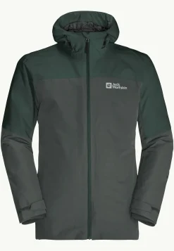 Jack Wolfskin Vestes Intermédiaires|Vestes De Pluie-Glaabach 3in1 Jkt M