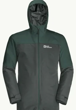 Jack Wolfskin Vestes Intermédiaires|Vestes De Pluie-Glaabach 3in1 Jkt M