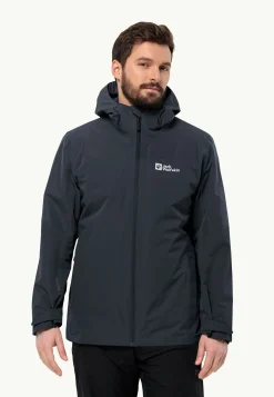Jack Wolfskin Vestes Intermédiaires|Vestes De Pluie-Glaabach 3in1 Jkt M