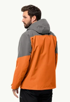 Jack Wolfskin Vestes Intermédiaires|Vestes De Pluie-Glaabach 3in1 Jkt M