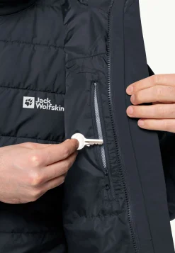 Jack Wolfskin Vestes Intermédiaires|Vestes De Pluie-Glaabach 3in1 Jkt M