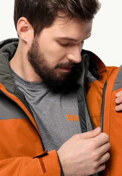 Jack Wolfskin Vestes Intermédiaires|Vestes De Pluie-Glaabach 3in1 Jkt M