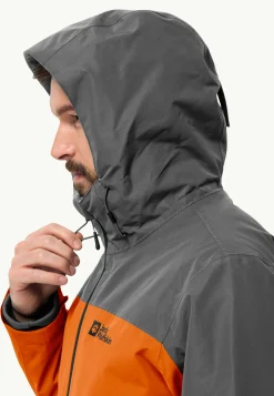 Jack Wolfskin Vestes Intermédiaires|Vestes De Pluie-Glaabach 3in1 Jkt M