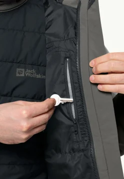 Jack Wolfskin Vestes Intermédiaires|Vestes De Pluie-Glaabach 3in1 Jkt M
