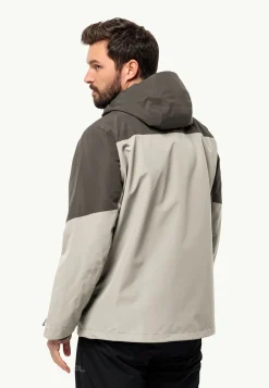 Jack Wolfskin Vestes Intermédiaires|Vestes De Pluie-Glaabach 3in1 Jkt M