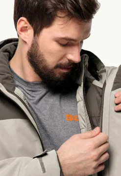 Jack Wolfskin Vestes Intermédiaires|Vestes De Pluie-Glaabach 3in1 Jkt M
