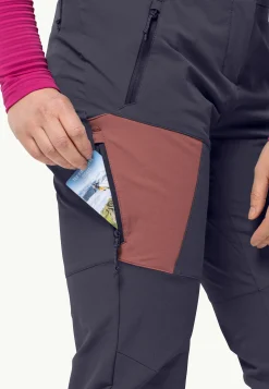 Jack Wolfskin Randonnée|Pantalons Softshell-Glastal Winter Pants W