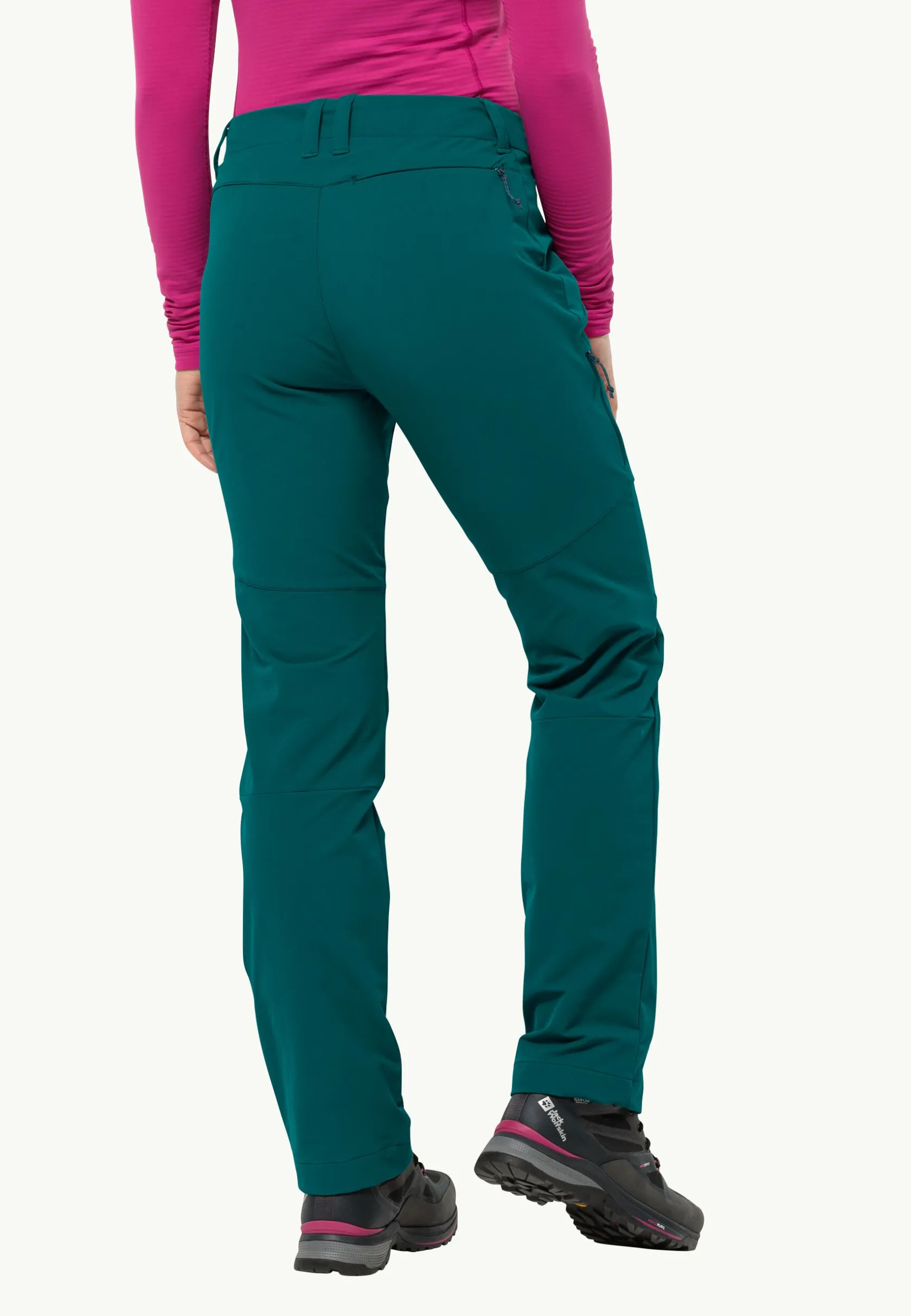 Jack Wolfskin Randonnée|Pantalons Softshell-Glastal Winter Pants W