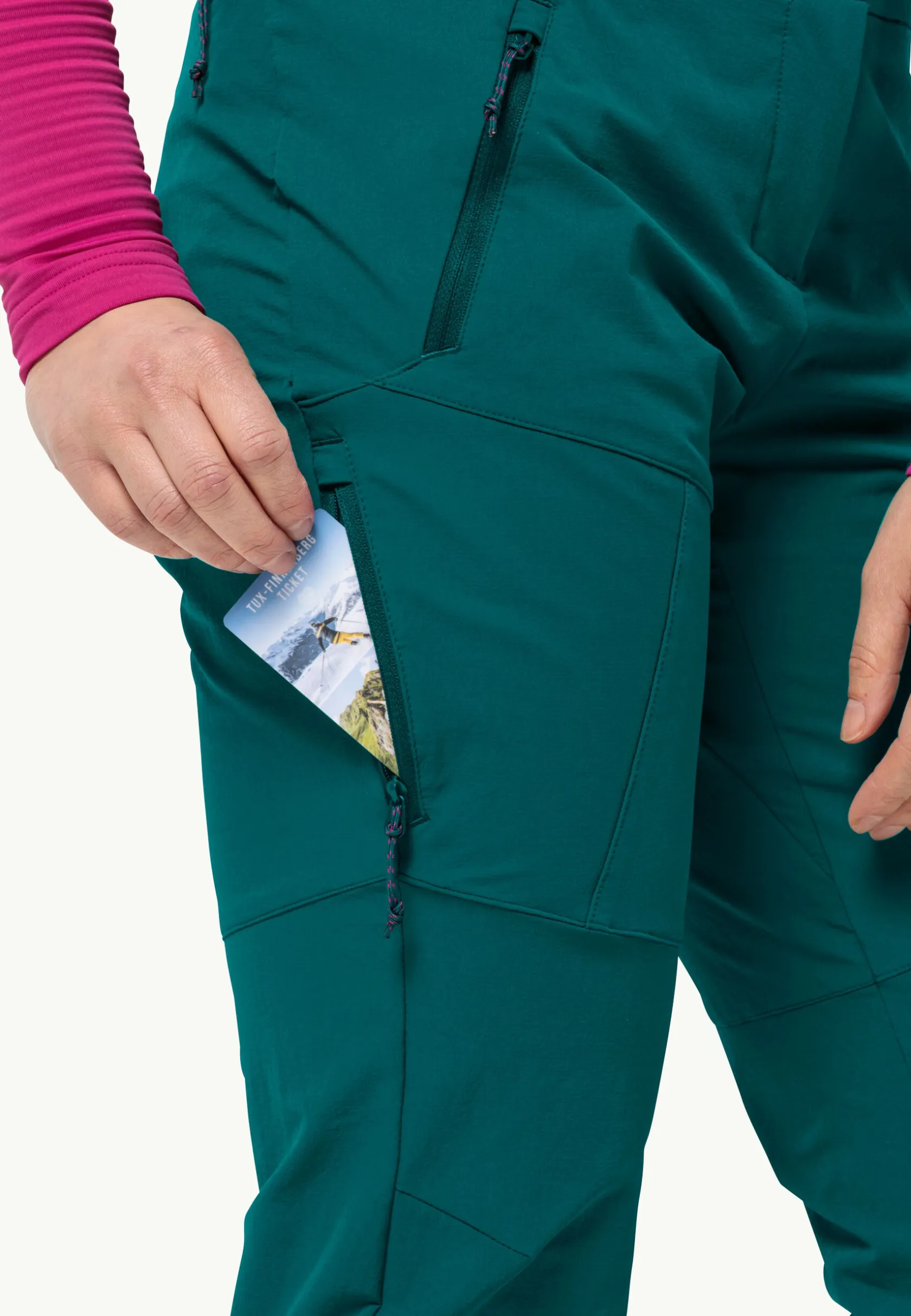 Jack Wolfskin Randonnée|Pantalons Softshell-Glastal Winter Pants W