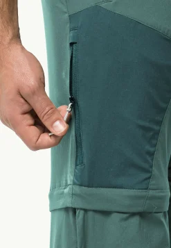 Jack Wolfskin Randonnée|Pantalons De Randonnée-Glastal Zip Away Pants M