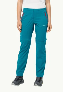 Jack Wolfskin Randonnée|Pantalons Softshell-Glastal Zip Away Pants W