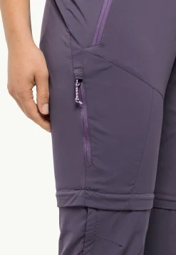 Jack Wolfskin Randonnée|Pantalons Softshell-Glastal Zip Away Pants W