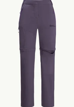 Jack Wolfskin Randonnée|Pantalons Softshell-Glastal Zip Away Pants W