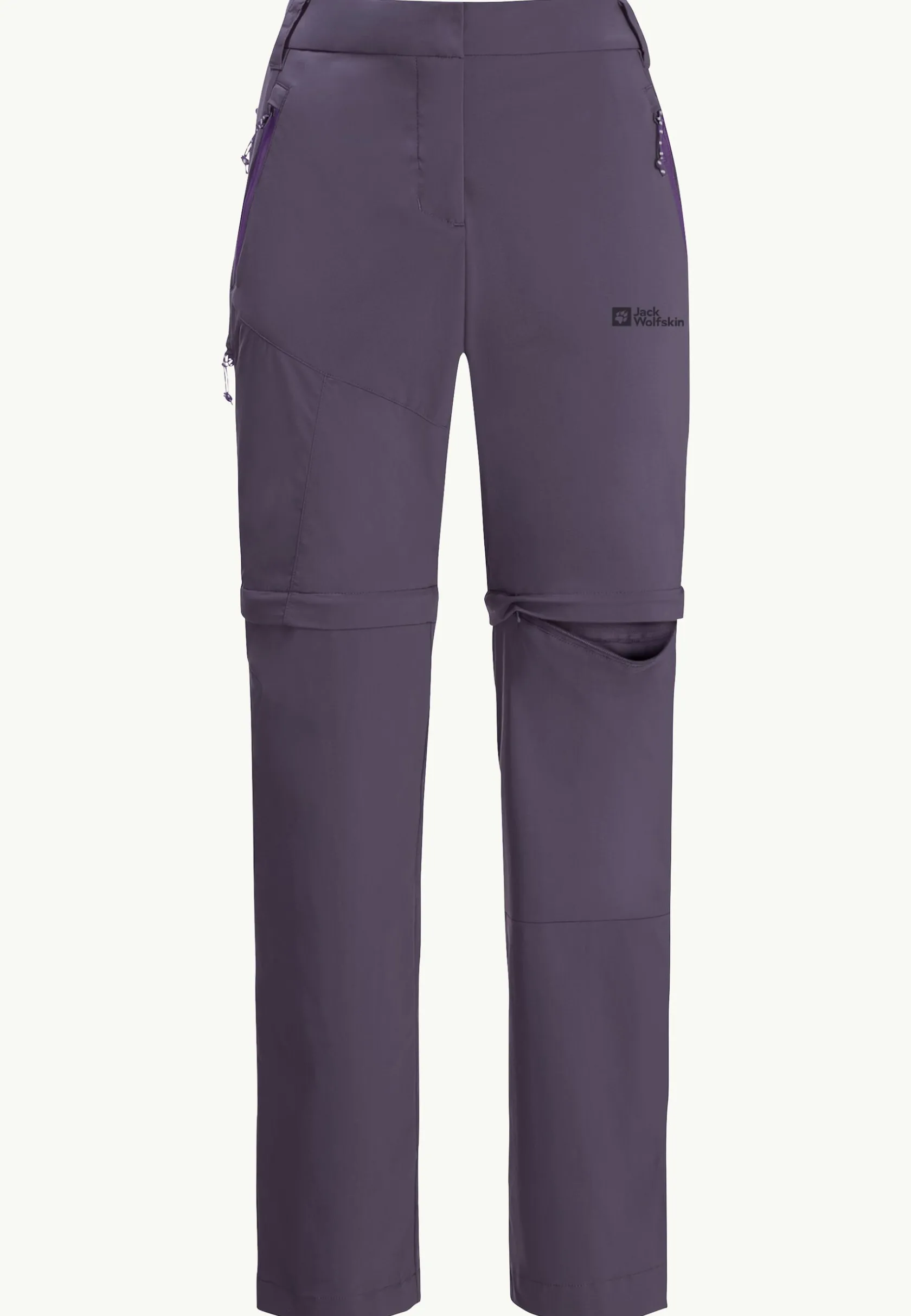 Jack Wolfskin Randonnée|Pantalons Softshell-Glastal Zip Away Pants W