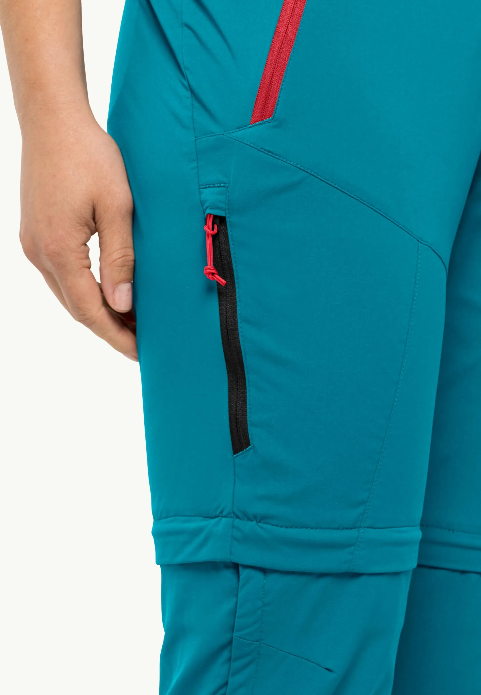 Jack Wolfskin Randonnée|Pantalons Softshell-Glastal Zip Away Pants W