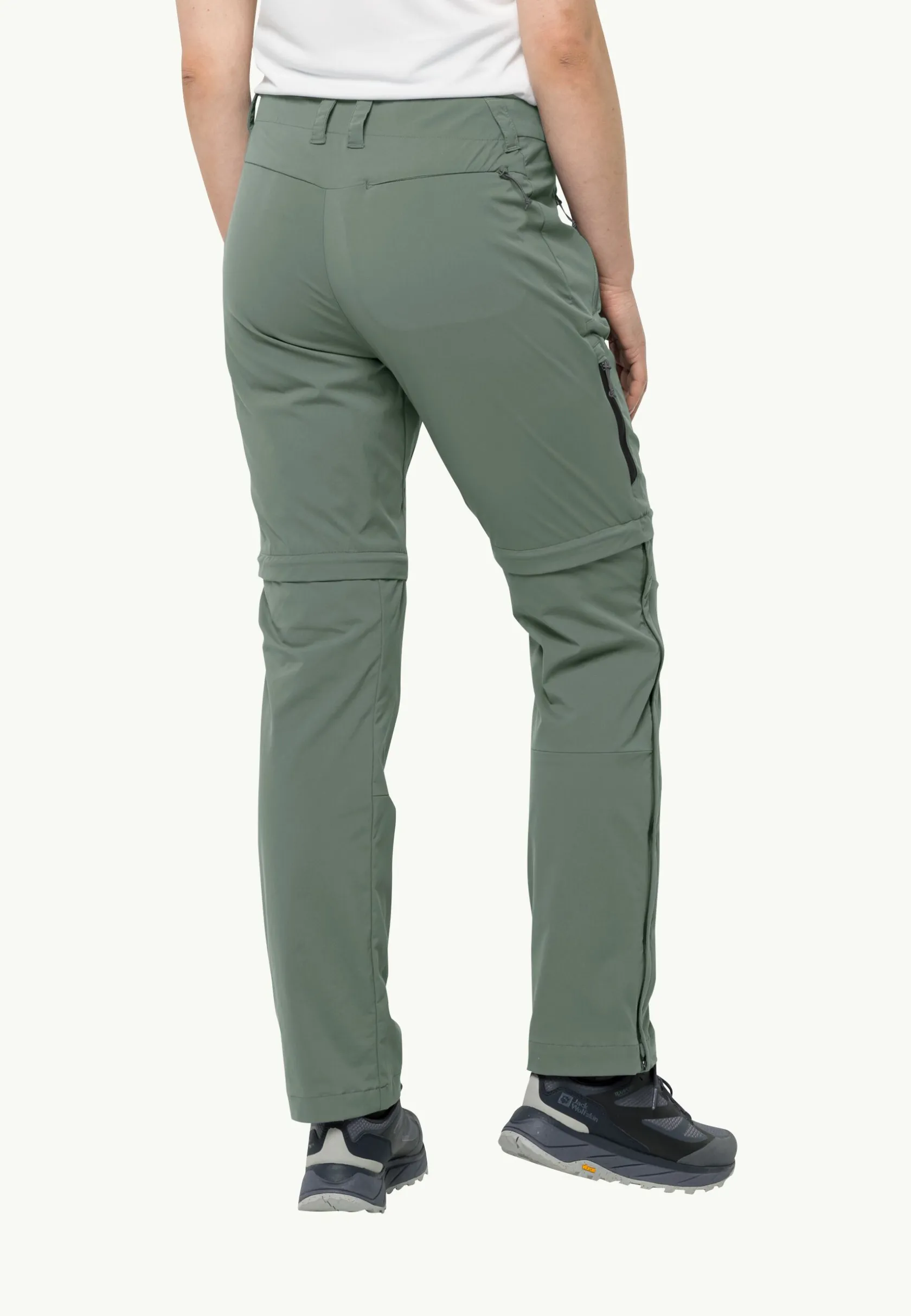 Jack Wolfskin Randonnée|Pantalons Softshell-Glastal Zip Away Pants W