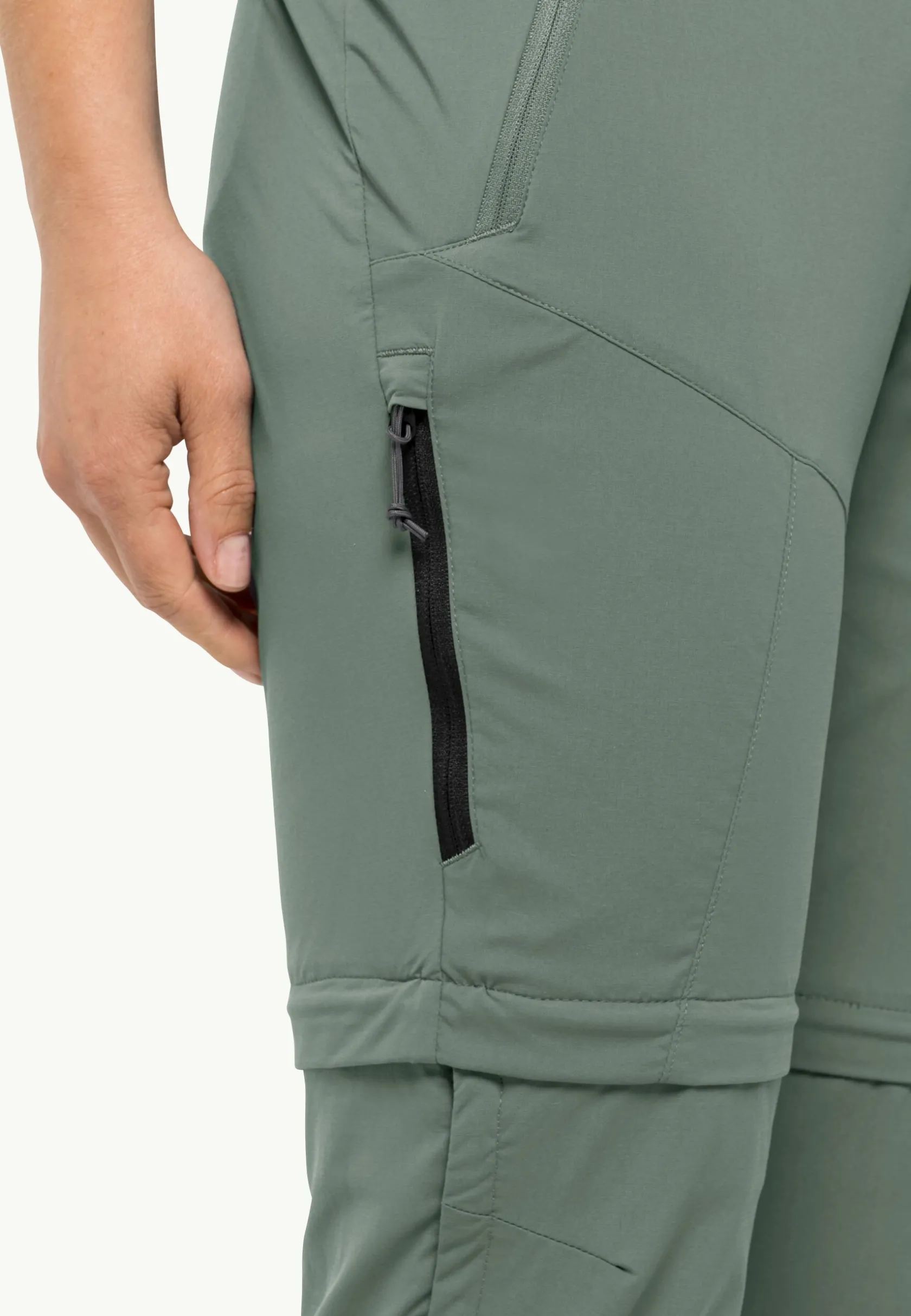Jack Wolfskin Randonnée|Pantalons Softshell-Glastal Zip Away Pants W