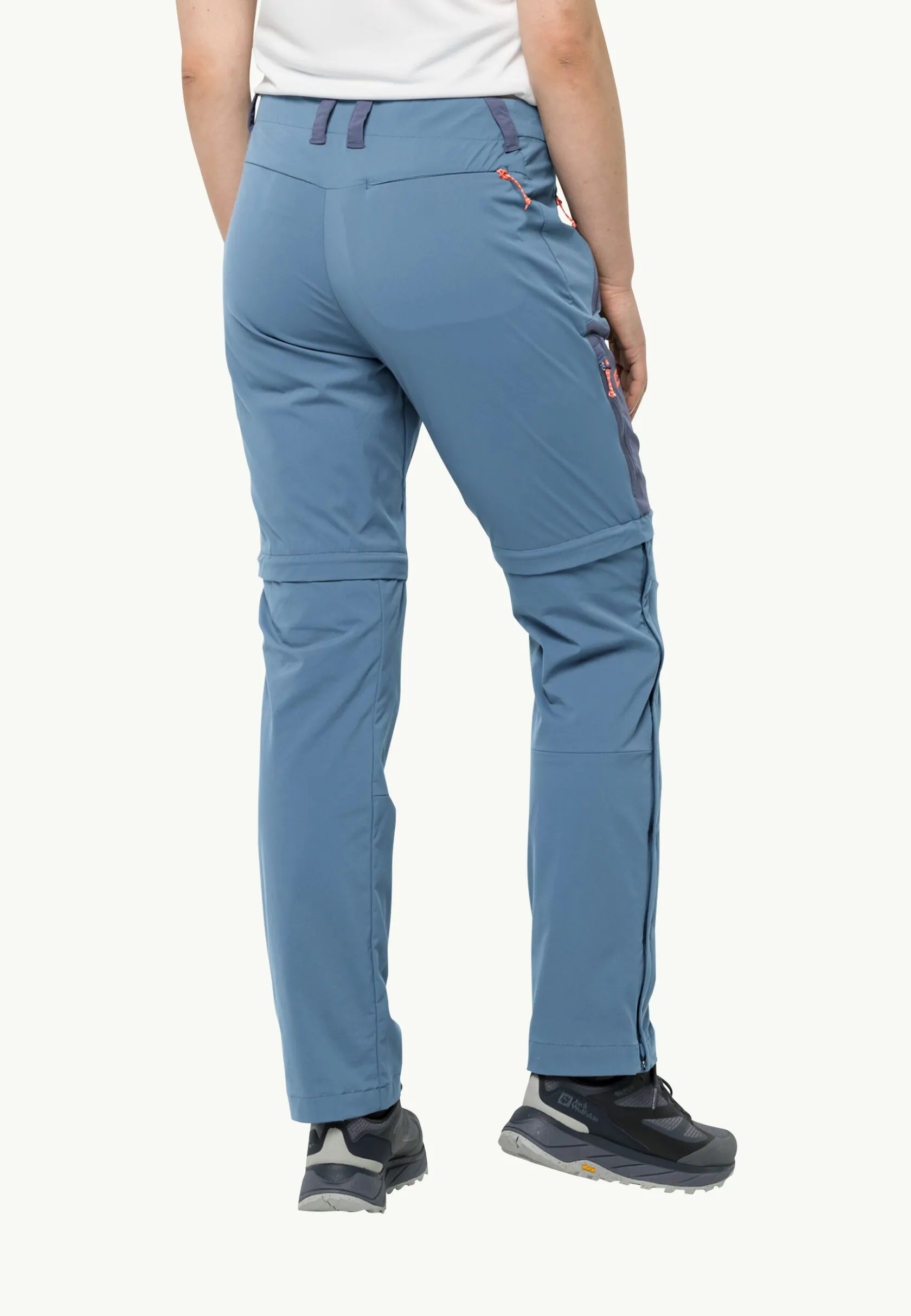 Jack Wolfskin Randonnée|Pantalons Softshell-Glastal Zip Away Pants W