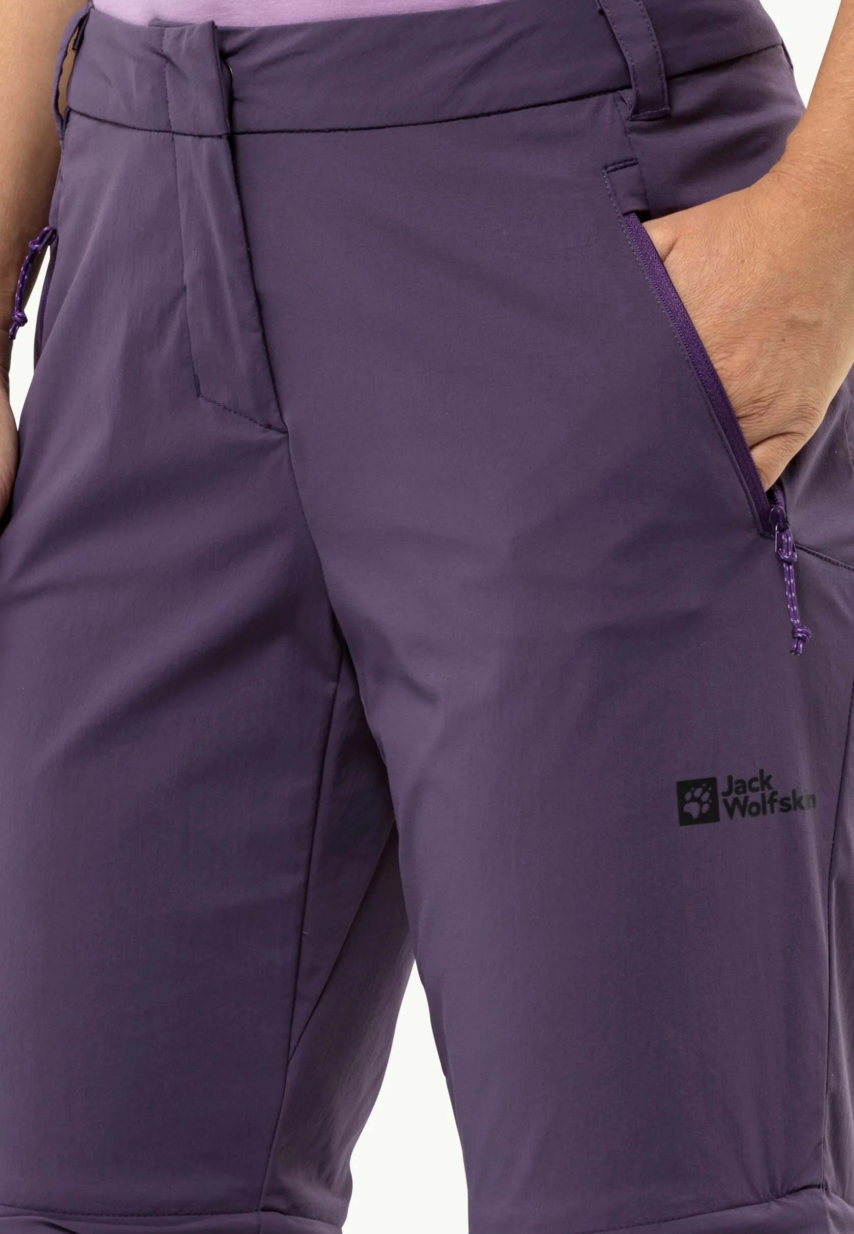 Jack Wolfskin Randonnée|Pantalons Softshell-Glastal Zip Off Pants W