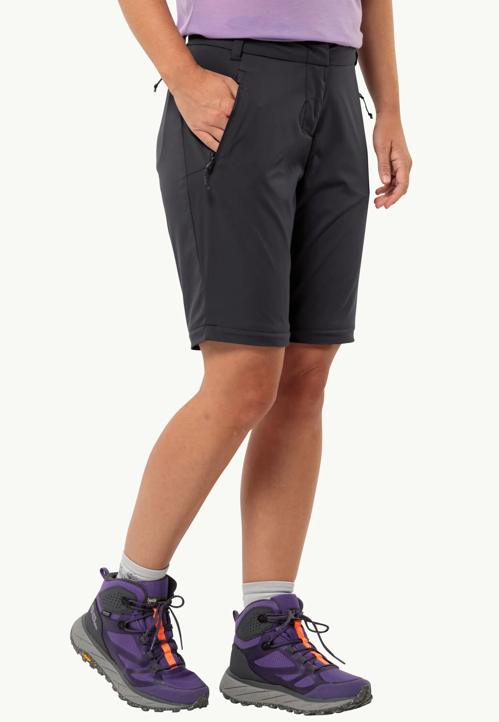 Jack Wolfskin Randonnée|Pantalons Softshell-Glastal Zip Off Pants W