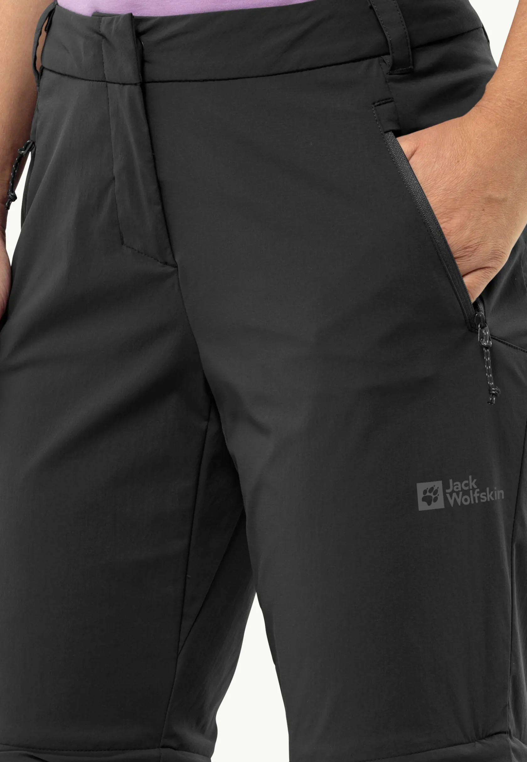 Jack Wolfskin Randonnée|Pantalons Softshell-Glastal Zip Off Pants W