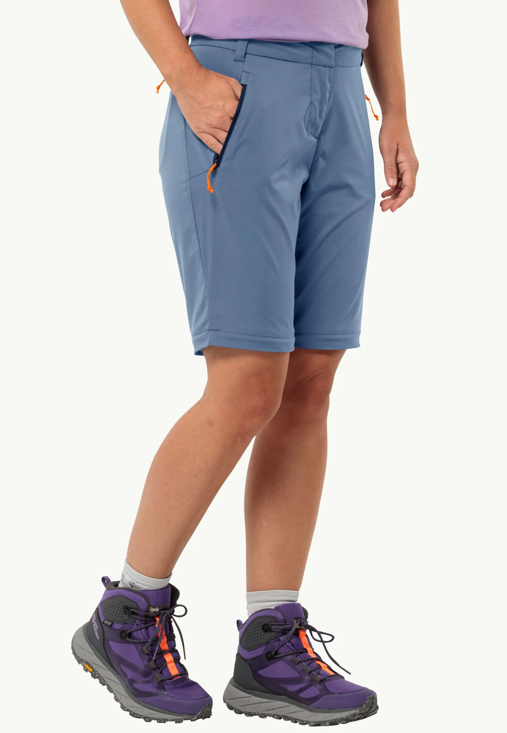 Jack Wolfskin Randonnée|Pantalons Softshell-Glastal Zip Off Pants W
