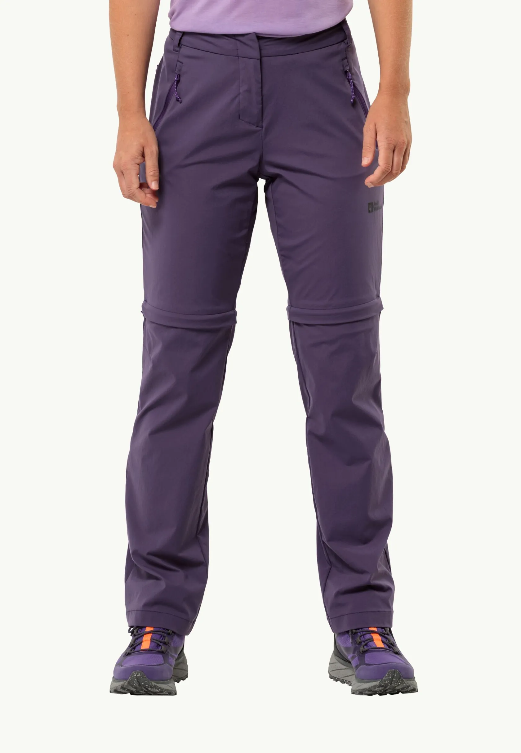 Jack Wolfskin Randonnée|Pantalons Softshell-Glastal Zip Off Pants W
