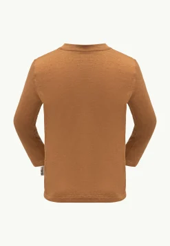 Jack Wolfskin Hauts Techniques|T-Shirts & Hauts Manches Longues-Gleely Longsleeve K