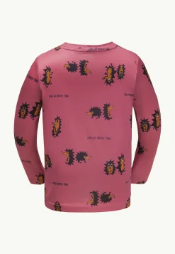 Jack Wolfskin Hauts Techniques|T-Shirts & Hauts Manches Longues-Gleely Print Longsleeve K