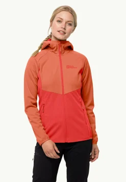 Jack Wolfskin Randonnée|Couches Intermédiaires & Vestes En Polaire-Go Hike Softshell W
