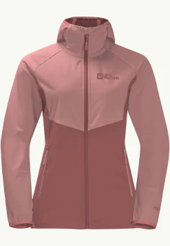 Jack Wolfskin Randonnée|Couches Intermédiaires & Vestes En Polaire-Go Hike Softshell W