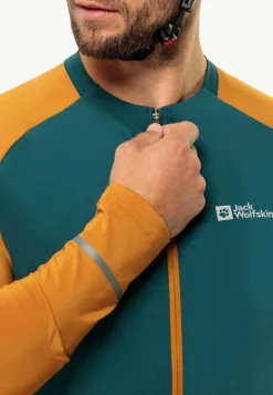 Jack Wolfskin Faire Du Vélo|Hauts Techniques-Gravex Fz Ls M Emerald