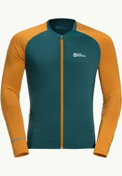 Jack Wolfskin Faire Du Vélo|Hauts Techniques-Gravex Fz Ls M Emerald