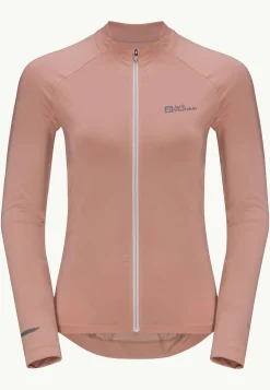 Jack Wolfskin Faire Du Vélo|Hauts Techniques-Gravex Fz Ls W Rose Dawn