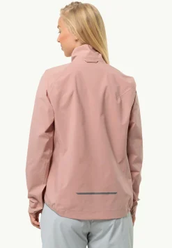 Jack Wolfskin Faire Du Vélo|Vestes De Pluie-Gravex 2.5l Jkt W Rose Dawn