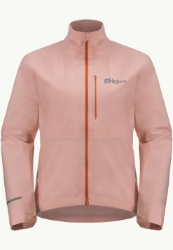 Jack Wolfskin Faire Du Vélo|Vestes De Pluie-Gravex 2.5l Jkt W Rose Dawn