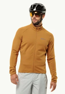 Jack Wolfskin Faire Du Vélo|Vestes Intermédiaires-Gravex Thermo Fz M Salted Caramel