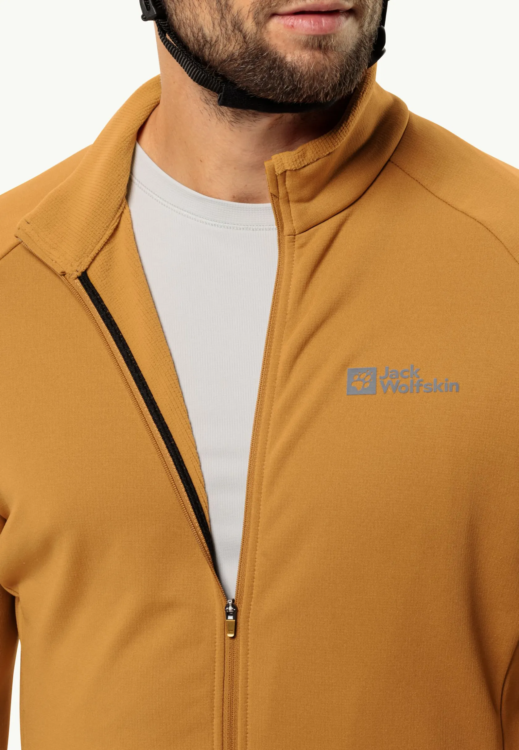 Jack Wolfskin Faire Du Vélo|Vestes Intermédiaires-Gravex Thermo Fz M Salted Caramel