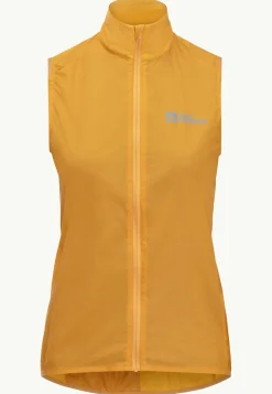 Jack Wolfskin Faire Du Vélo|Vestes Coupe-Vent-Gravex Wind Vest W Curry