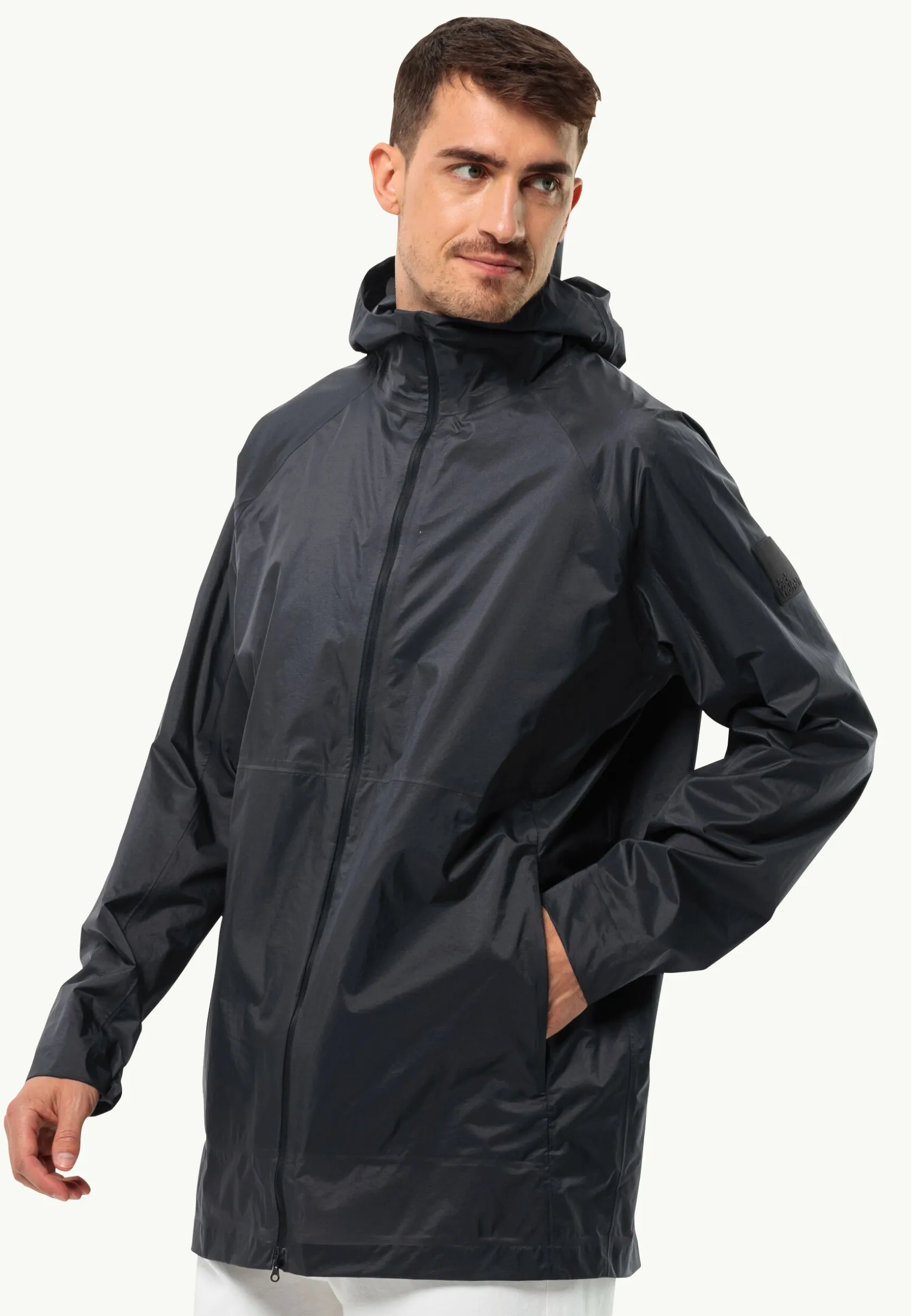 Jack Wolfskin Lifestyle|Vestes Intermédiaires-Gutleut Jkt M Phantom