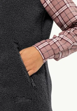 Jack Wolfskin Lifestyle|Polaire-High Curl Long Vest W