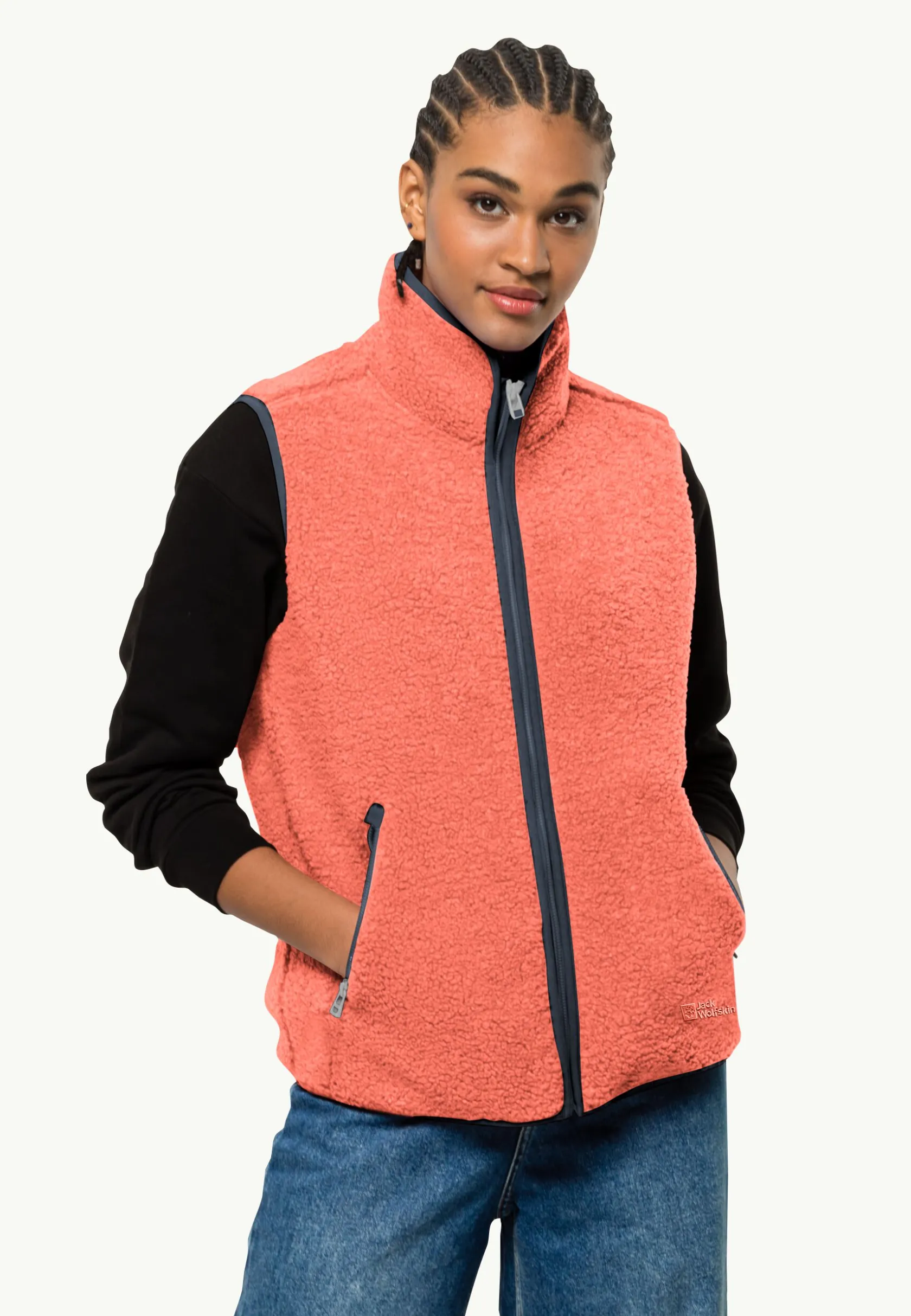 Jack Wolfskin Lifestyle|Polaire-High Curl Vest W
