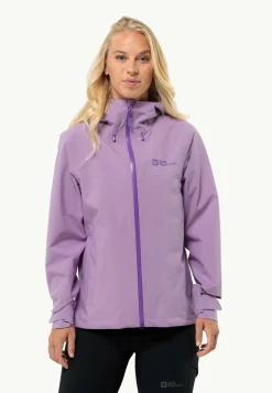 Jack Wolfskin Randonnée|Vestes Intermédiaires-Highest Peak 3l Jkt W