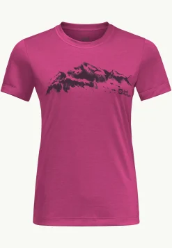Jack Wolfskin Randonnée|Hauts Techniques-Hiking S/s T W
