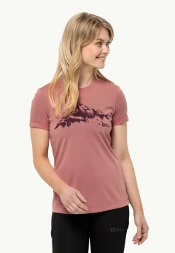 Jack Wolfskin Randonnée|Hauts Techniques-Hiking S/s T W