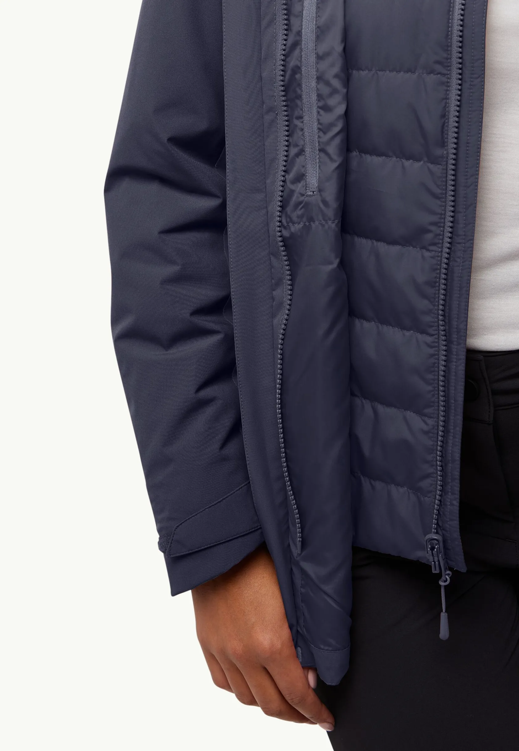 Jack Wolfskin Vestes D'Hiver|Vestes 3-En-1-Hunberg 3in1 Jkt W