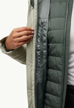 Jack Wolfskin Vestes D'Hiver|Vestes 3-En-1-Hunberg 3in1 Jkt W