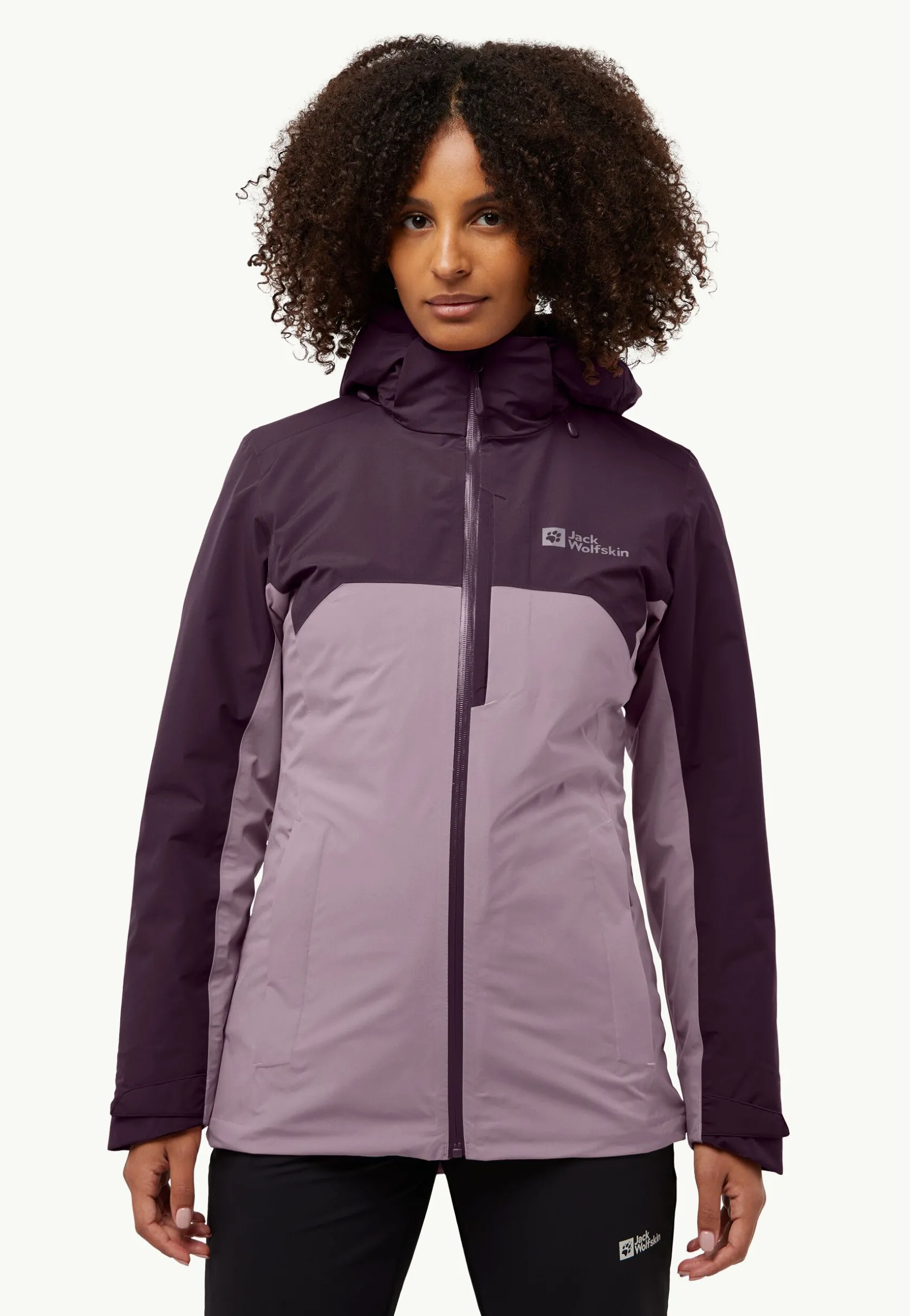 Jack Wolfskin Vestes D'Hiver|Vestes 3-En-1-Hunberg 3in1 Jkt W