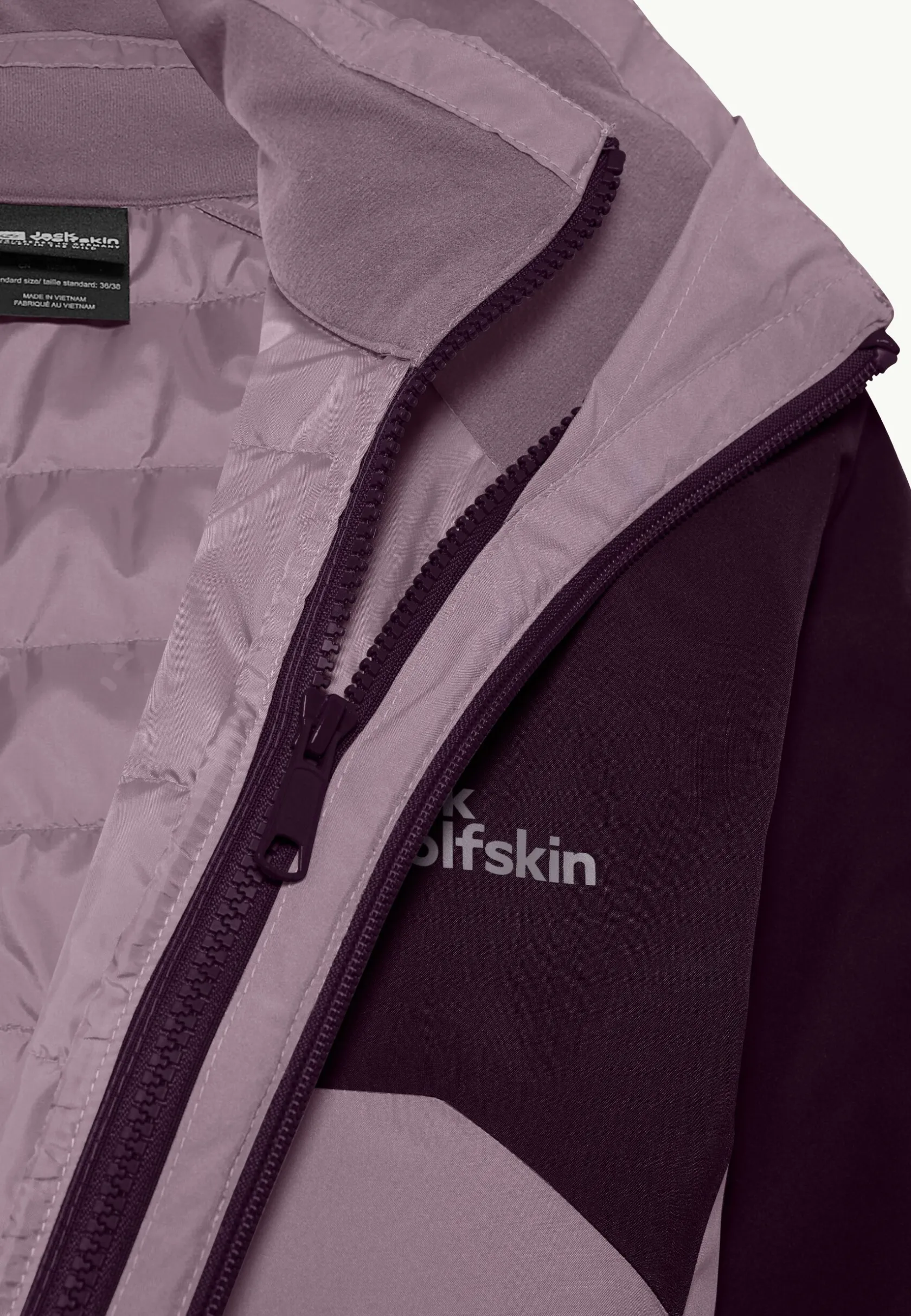 Jack Wolfskin Vestes D'Hiver|Vestes 3-En-1-Hunberg 3in1 Jkt W